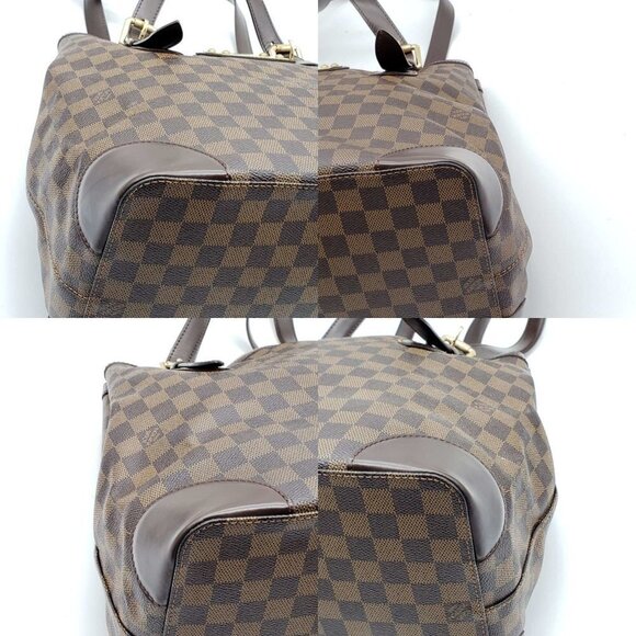 100% Authentic Louis Vuitton Hampstead MM Damier Ebene Tote Bag 700-71421 - Picture 9 of 16